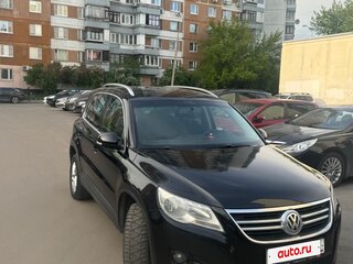 2011 Volkswagen Tiguan I, чёрный, 1200000 рублей, вид 3