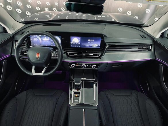 2024 Hongqi HS5 I Рестайлинг, чёрный - вид 10