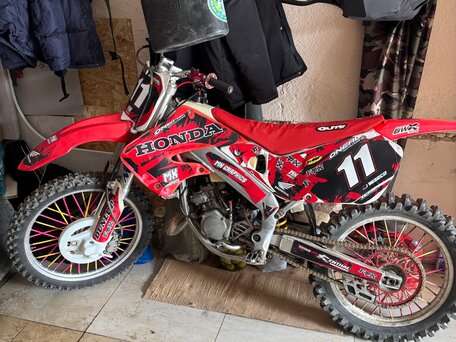 1998 Honda CR 125R, красный, 200000 рублей, вид 1