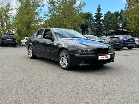 2001 BMW 5 серии 530i IV (E39) Рестайлинг, чёрный, 500000 рублей, вид 1