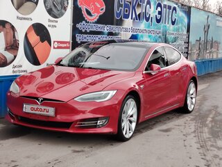 2017 Tesla Model S 75D I Рестайлинг, красный, 3300000 рублей, вид 1