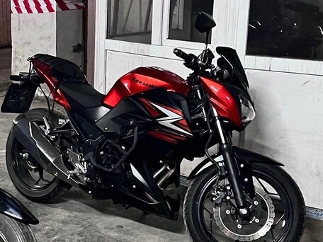 2014 Kawasaki Z 250, красный, 400000 рублей, вид 3
