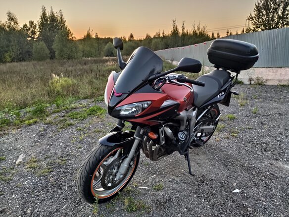 2009 Yamaha FZ6, оранжевый, 349000 рублей - вид 22