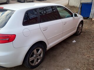 2010 Audi A3 II (8P) Рестайлинг 2, белый, 720000 рублей, вид 4