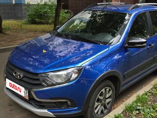 2021 Lada (ВАЗ) Granta Cross I Рестайлинг, синий, 750000 рублей, вид 2