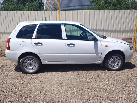 2009 Lada (ВАЗ) Kalina I, белый, 320000 рублей - вид 2