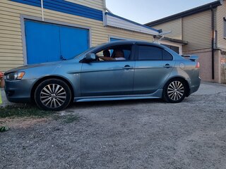 2008 Mitsubishi Lancer X, серый, 720000 рублей, вид 3