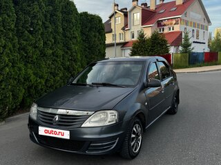 2010 Renault Logan I Рестайлинг, серый, 325000 рублей, вид 1