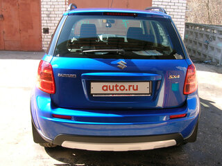 2010 Suzuki SX4 I (Classic) Рестайлинг, синий, 900000 рублей, вид 5