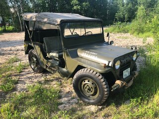1945 Willys MB, зелёный, 3050000 рублей, вид 3