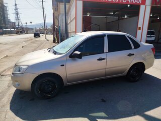 2013 Lada (ВАЗ) Granta I, бежевый, 429000 рублей, вид 4