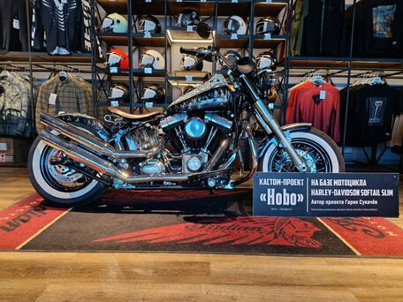 2017 Harley-Davidson Softail Slim, чёрный, 1600000 рублей, вид 1