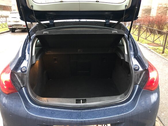 2012 Opel Astra J, синий - вид 20
