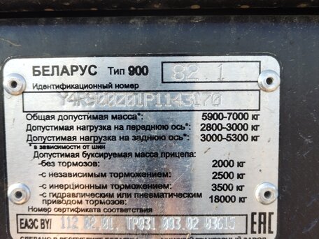 2024 МТЗ (BELARUS) 82, синий, 2000000 рублей, вид 1