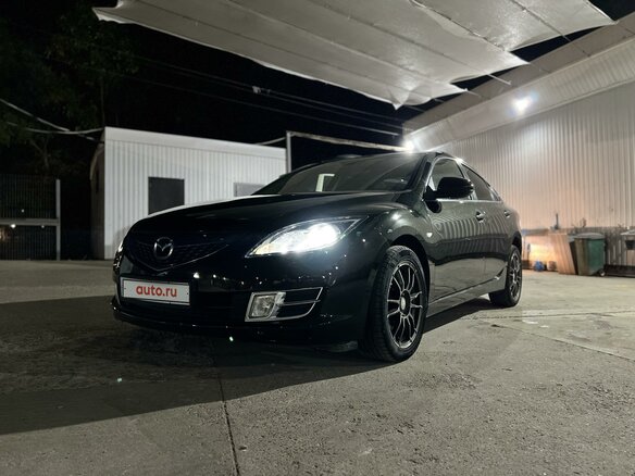 2008 Mazda 6 II (GH), чёрный, 980000 рублей - вид 1