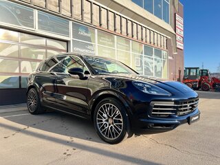 2019 Porsche Cayenne III, синий, 8750000 рублей, вид 3