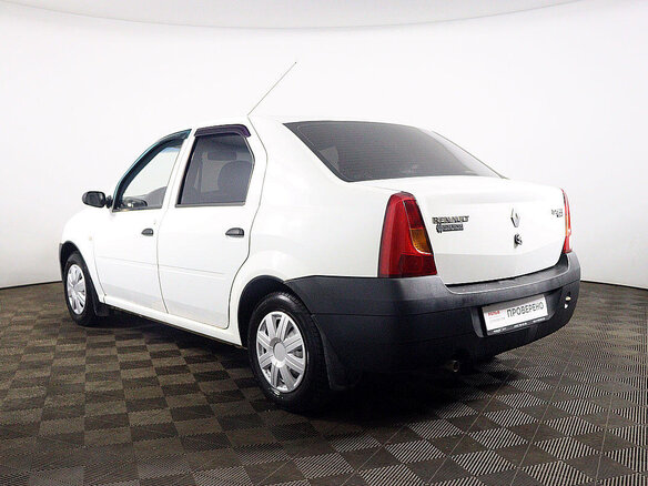 2007 Renault Logan I, белый - вид 6