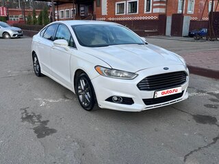 2014 Ford Fusion (North America) II, белый, 1050000 рублей, вид 4