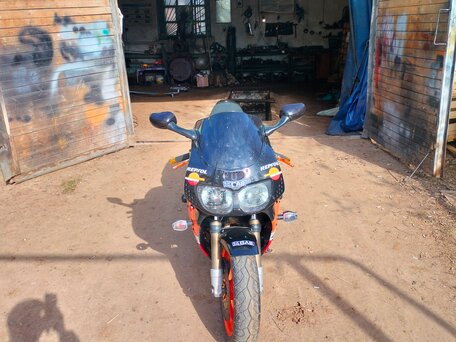 1993 Honda CBR 900RR Fireblade, жёлтый, 365000 рублей, вид 5