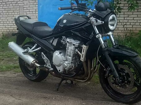 2009 Suzuki Bandit GSF 650, чёрный, 337714 рублей, вид 3
