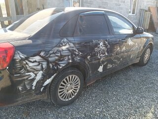 2007 Chevrolet Lacetti I, чёрный, 310000 рублей, вид 5
