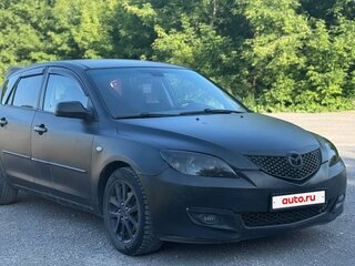 2007 Mazda 3 I (BK) Рестайлинг, чёрный, 329000 рублей, вид 2