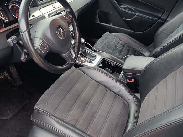 2010 Volkswagen Passat B6, серебристый, 1300000 рублей - вид 5