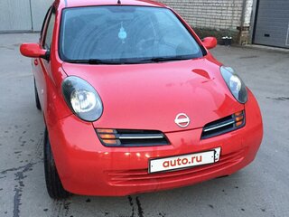 2005 Nissan Micra III (K12), красный, 420000 рублей, вид 2