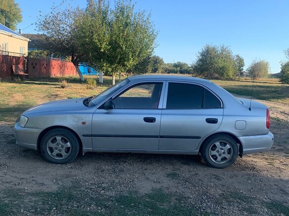 2007 Hyundai Accent ТагАЗ II, серебристый, 650000 рублей - вид 3