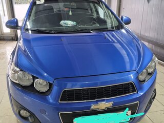 2013 Chevrolet Aveo II, синий, 680000 рублей, вид 2