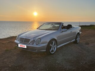1999 Mercedes-Benz CLK-Класс 230 I (W208), серебристый, 710000 рублей, вид 1