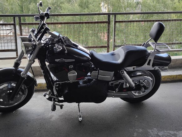 2012 Harley-Davidson Fat Bob, чёрный, 900000 рублей - вид 7