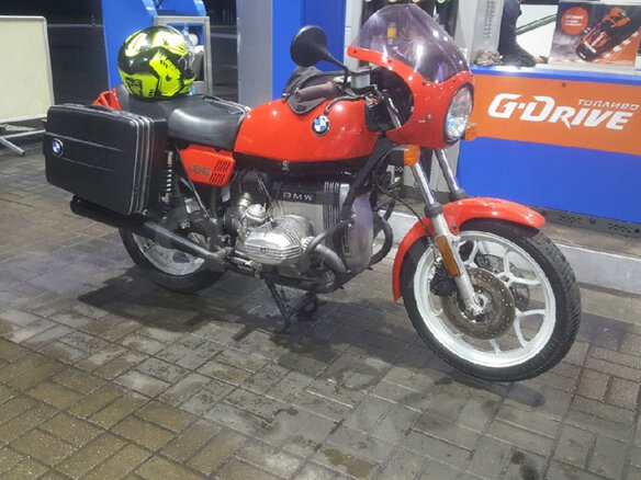 1982 BMW R 65 LS, красный - вид 3