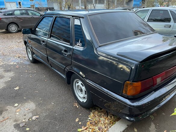 2007 Lada (ВАЗ) 2115, чёрный, 235000 рублей - вид 4