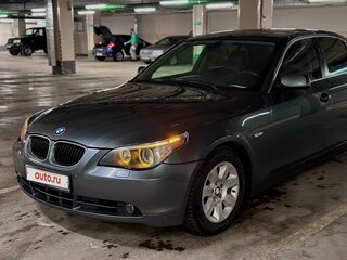 2004 BMW 5 серии 525i V (E60/E61), серебристый, 900000 рублей, вид 2