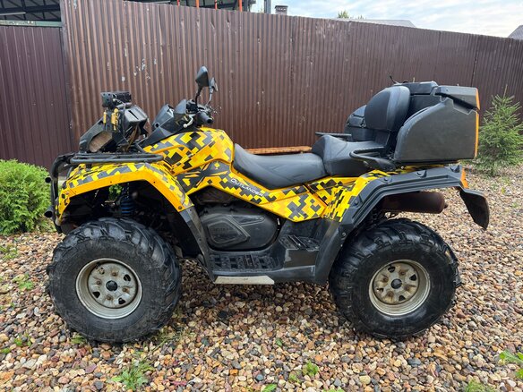 2006 BRP Can-Am Outlander 800, жёлтый, 540000 рублей - вид 5