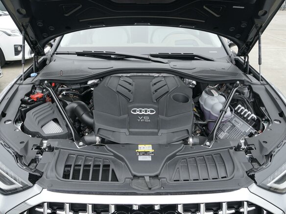 2023 Audi A8 Long 55 TFSI IV (D5) Рестайлинг, серебристый - вид 10