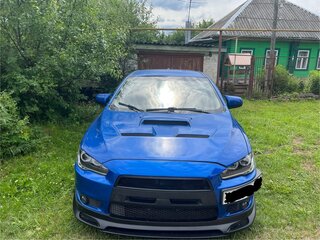 2008 Mitsubishi Lancer X, синий, 700000 рублей, вид 2