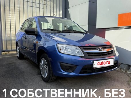 2017 Lada (ВАЗ) Granta I, синий, 479000 рублей, вид 1