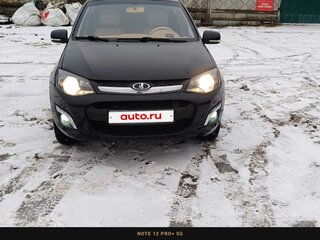 2013 Lada (ВАЗ) Kalina II, чёрный, 390000 рублей, вид 1