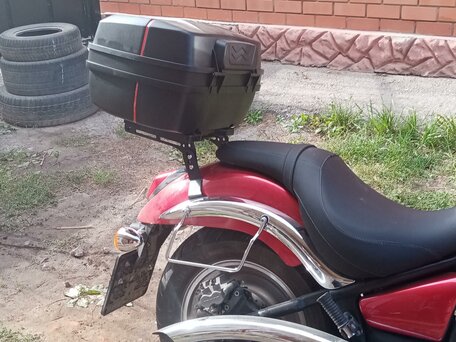 2006 Kawasaki VN900 Vulcan, красный, 515000 рублей, вид 3
