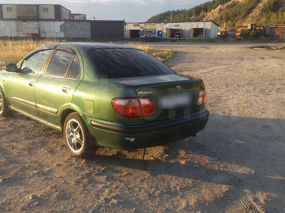 2000 Nissan Almera II (N16), зелёный - вид 5
