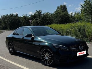 2018 Mercedes-Benz C-Класс 200 IV (W205) Рестайлинг, зелёный, 3400000 рублей, вид 2