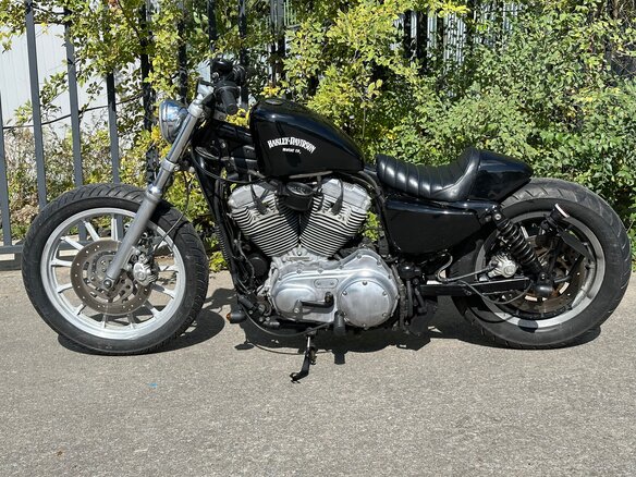2009 Harley-Davidson Sportster 883, чёрный, 499000 рублей - вид 7