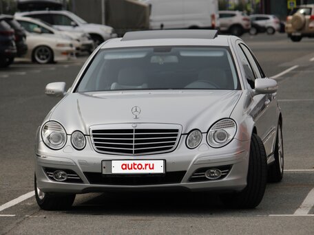2008 Mercedes-Benz E-Класс 230 III (W211, S211) Рестайлинг, серебристый, 1290000 рублей, вид 1