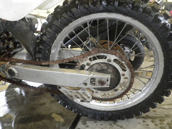 1995 Yamaha YZ250, белый - вид 13