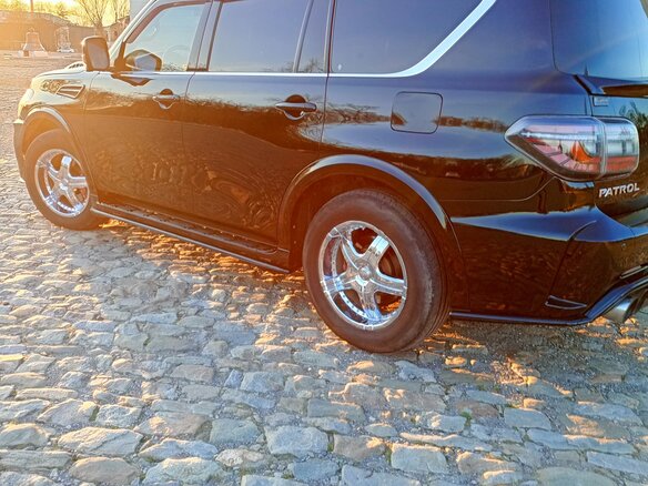 2013 Nissan Patrol VI (Y62), чёрный, 1800000 рублей - вид 19