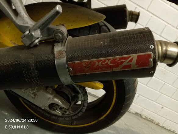 2000 Honda VTR 1000, жёлтый, 275000 рублей - вид 13