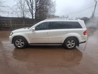 2012 Mercedes-Benz GL-Класс 350 I (X164) Рестайлинг, белый, 2500000 рублей, вид 4