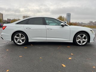 2021 Audi A6 45 TFSI V (C8), белый, 5000000 рублей, вид 2